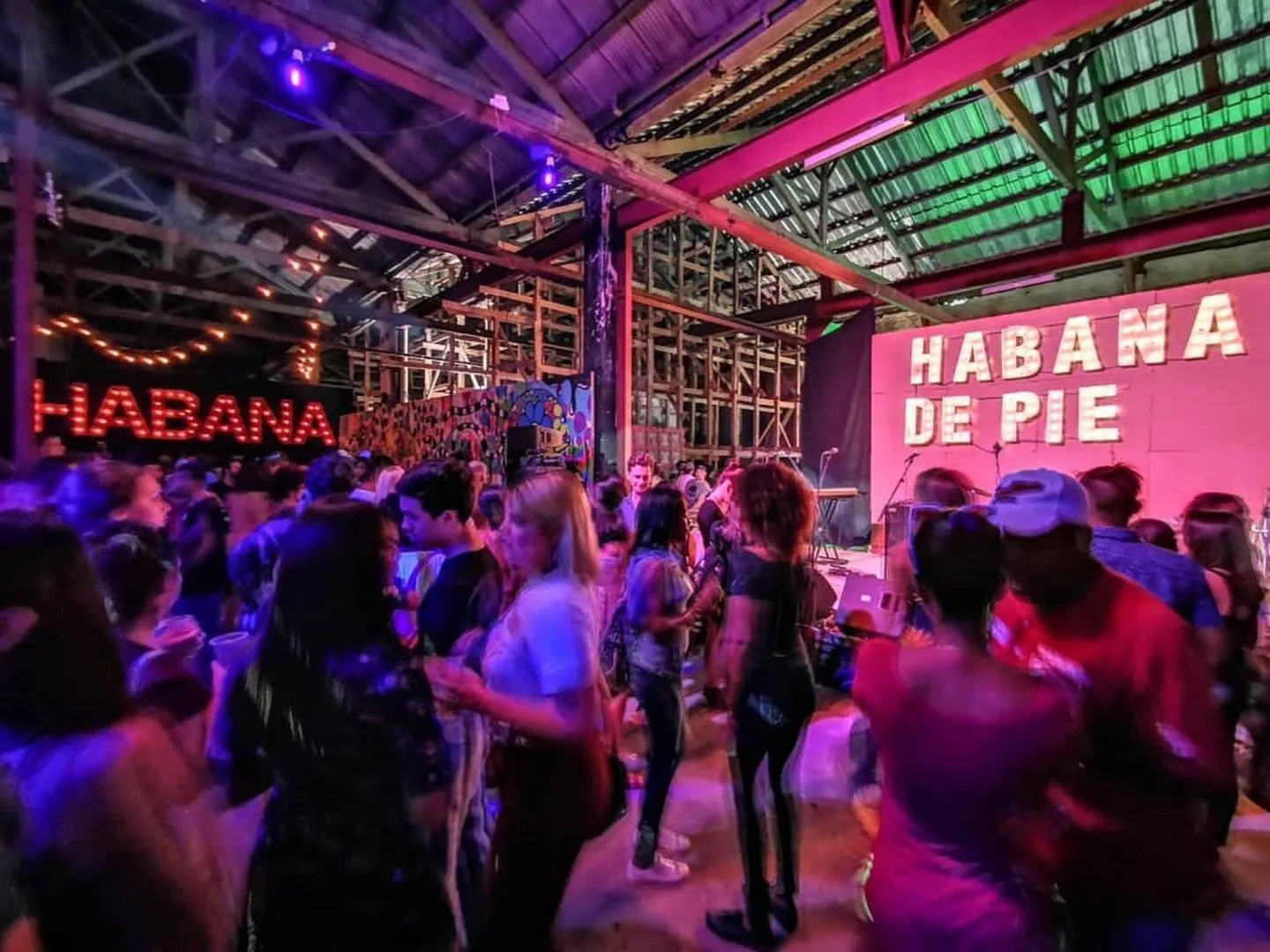 Habana de Pie concert, held at Estudio 50 in support of the victims of the tornado that struck Havana on January 27, 2019. Photo: Francesco Meliciani.