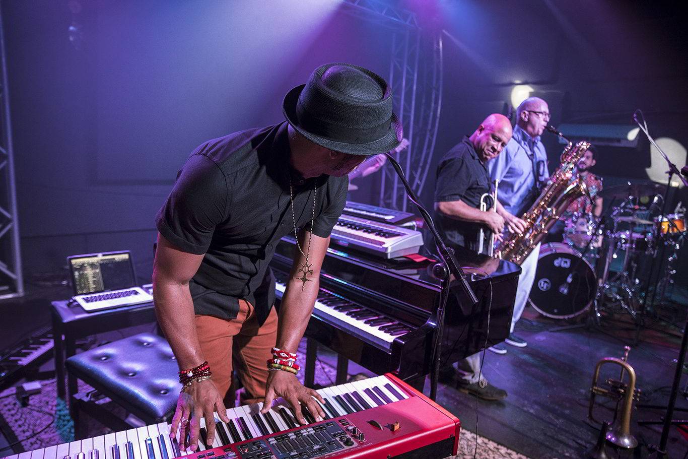 Concierto de Roberto Fonseca en FAC, 5 de octubre de 2019. Foto: Larisa López.